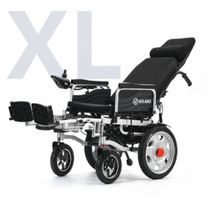 Volaro V5XL – כיסא גלגלים חשמלי ריקליינר עם מושב רחב לנוחות מקסימלית