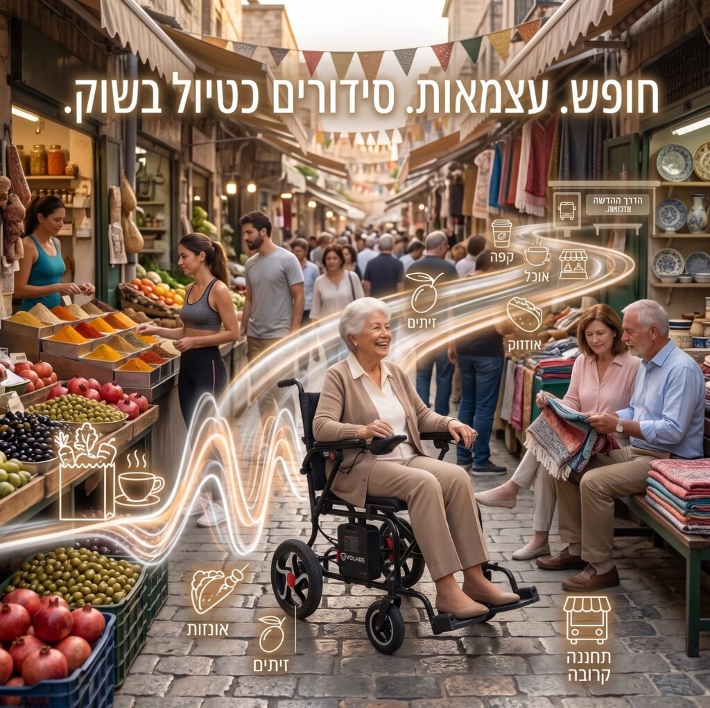בחירת רוחב מושב בכסא גלגלים חשמלי לנכים